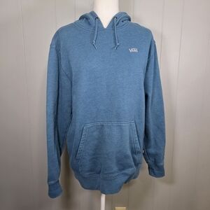 Vans Blue Basic Pullover Fleece Hoodie Size M